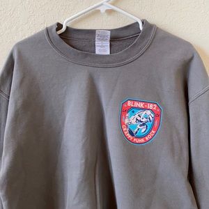 Blink 182 crew neck